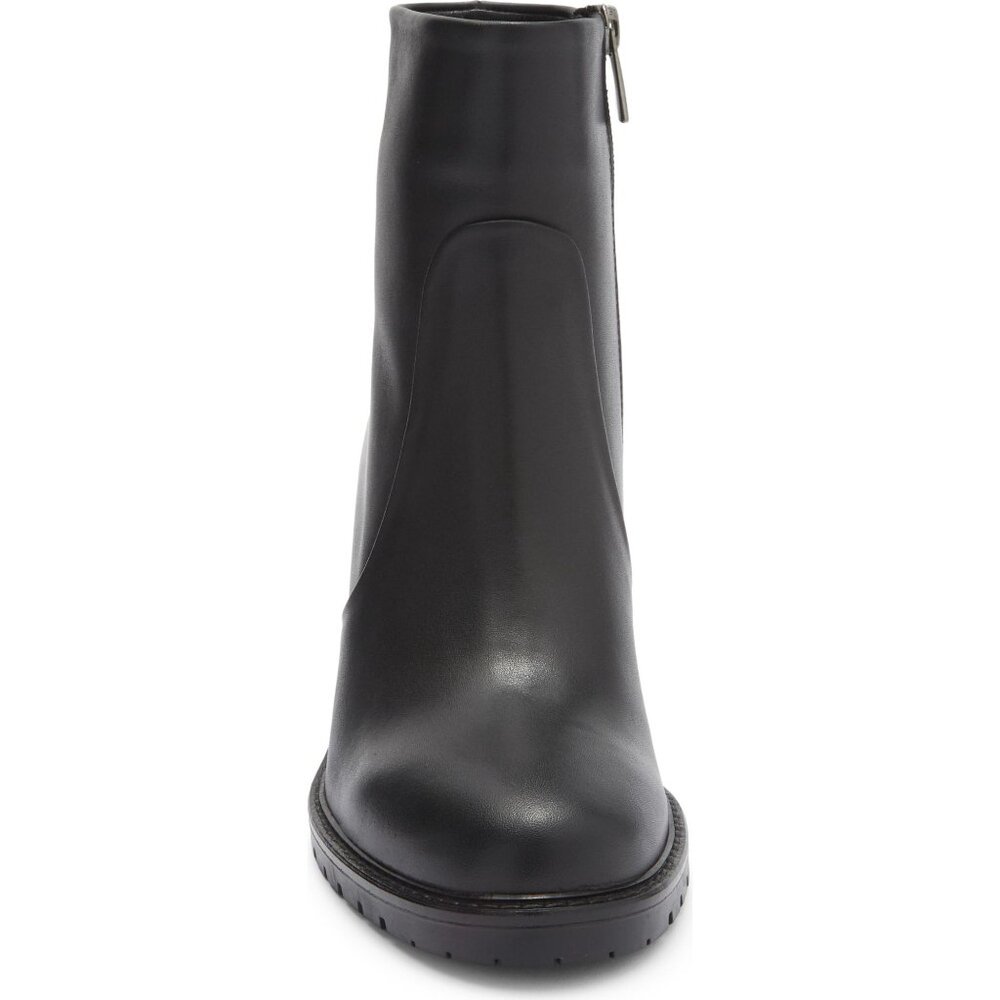🆕 LA CANADIENNE Livon City Dry Waterproof Platform Leather Bootie 9 Black - Picture 3 of 16